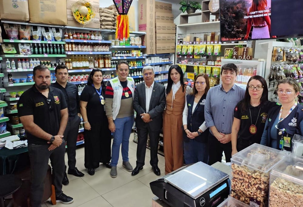 Quatro lojas e uma fábrica são interditadas em operação contra a comercialização irregular de suplementos alimentares na Paraíba