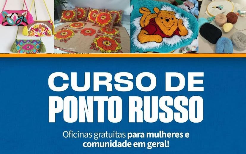 Serra Branca promove curso gratuito de ponto russo com início na próxima segunda-feira (14)