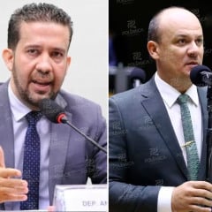 Cabo Gilberto é acusado por André Janones de agressão com chute no plenário da Câmara; veja vídeo