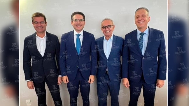 UNIDADE SELADA: Após encontro com Cícero, Aguinaldo e Mersinho, Hugo Motta garante: “nosso grupo está unido”