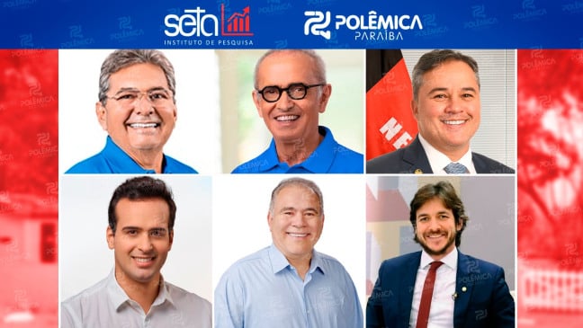 NÚMEROS DE JULHO: Polêmica e Instituto Seta apontam que Cícero Lucena lidera disparado para disputa ao governo
