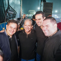 Lucas Ribeiro participa do encerramento do Arraiá do Interior 2025 e Rota do Forró em Jacaraú e destaca integração regional no eixo cultural