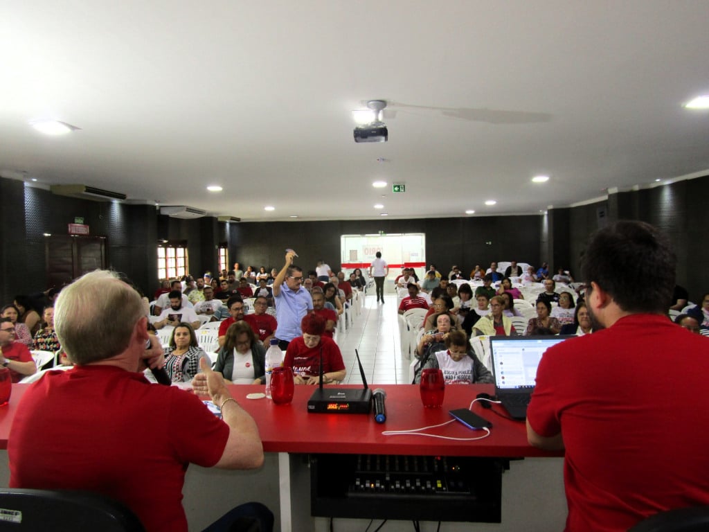 Foto: Emerson Ribeiro. Assembleia da categoria. Ilustrativa.