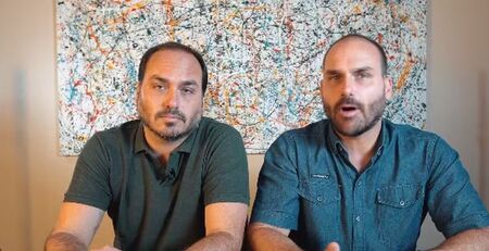 Moraes cancela depoimentos de Eduardo e Carlos Bolsonaro em ação sobre tentativa de golpe