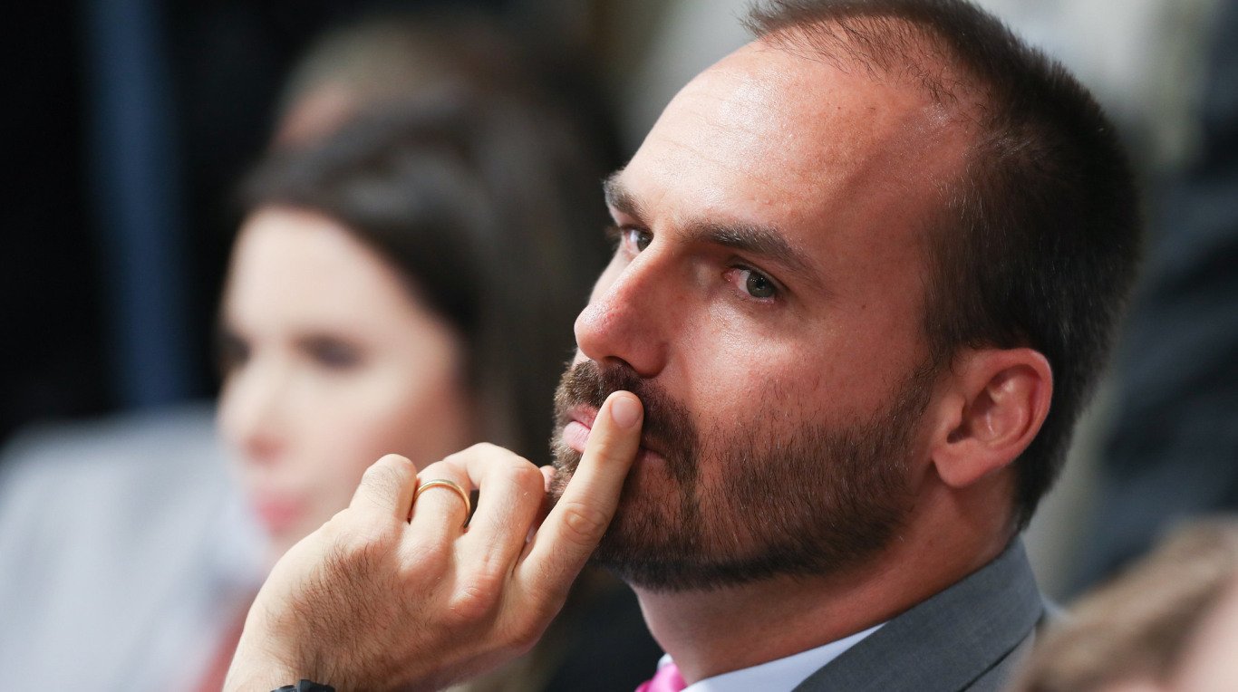 Brasília- DF. 30-10-2019- Deputado Eduardo Bolsonaro (PSL)  Foto Lula Marques