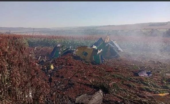 Aeronave da FAB cai durante treinamento no interior de São Paulo; piloto se ejetou e passa bem