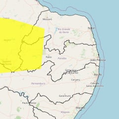 Inmet emite alerta de tempo seco e baixa umidade em cidades da Sertão da Paraíba