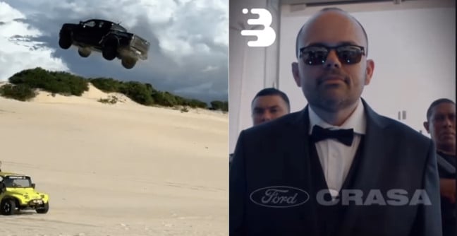 Ford teria presenteado com nova Raptor dono de caminhonete que saltou duna e viralizou; veja vídeo