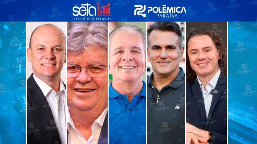Pesquisa Polêmica/Seta mostra que João Azevedo é o nome mais lembrado para o Senado Federal no primeiro e no segundo voto 