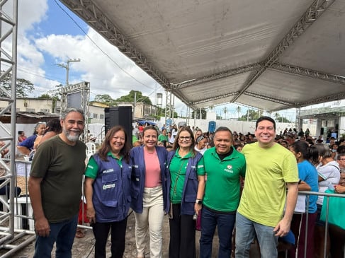 Prefeita Tacyana Leitão participa do 1º ‘Cuida Saúde’ e reforça compromisso com o povo de Bayeux