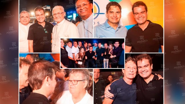 Show de Roberto Carlos atrai políticos, empresários e importantes personalidades paraibanas; veja as fotos