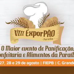 Exporpão Paraíba abre inscrições para a sua oitava edição