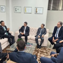 Ministro corregedor nacional de justiça Mauro Campbell visita o TRE-PB