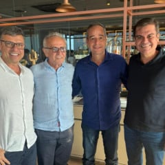 Durante visita a João Pessoa, Luís Tibé também oficializou convite a Mersinho Lucena para disputar reeleição à Câmara Federal