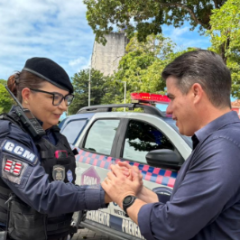 Ronda Maria da Penha reforça compromisso com a proteção das mulheres vítimas de violência