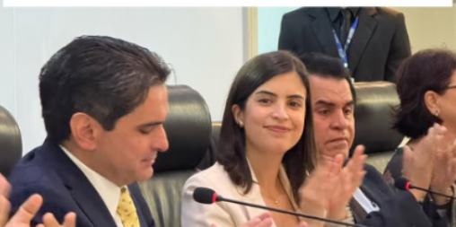 Na ALPB, Tabata Amaral se emociona ao relembrar pai de Itabaiana e defende aprovação do novo PNE ainda este ano