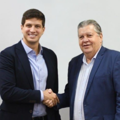 João Azevêdo recebe visita de João Campos e tratam de fortalecimento do PSB e experiências de gestão
