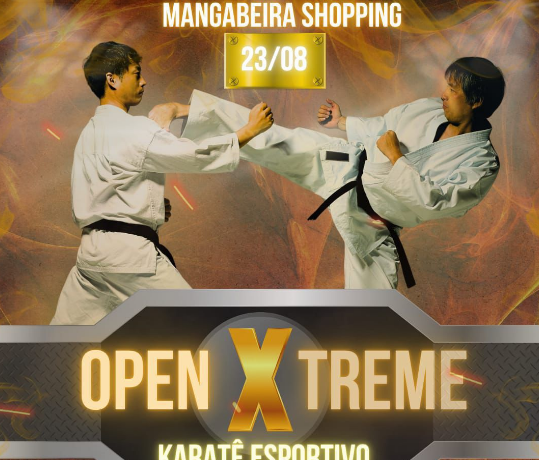 Mangabeira Shopping recebe Open Xtreme de Karatê Esportivo com entrada gratuita Mangabeira Shopping recebe Open Xtreme de Karatê Esportivo com entrada gratuita