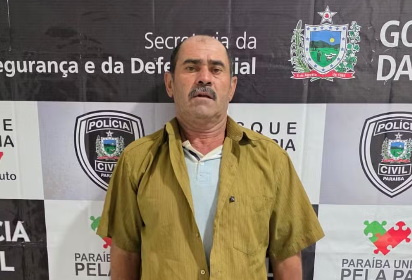 Homem é preso suspeito de matar a esposa a facadas no Sertão da Paraíba Homem é preso suspeito de matar a esposa a facadas no Sertão da Paraíba