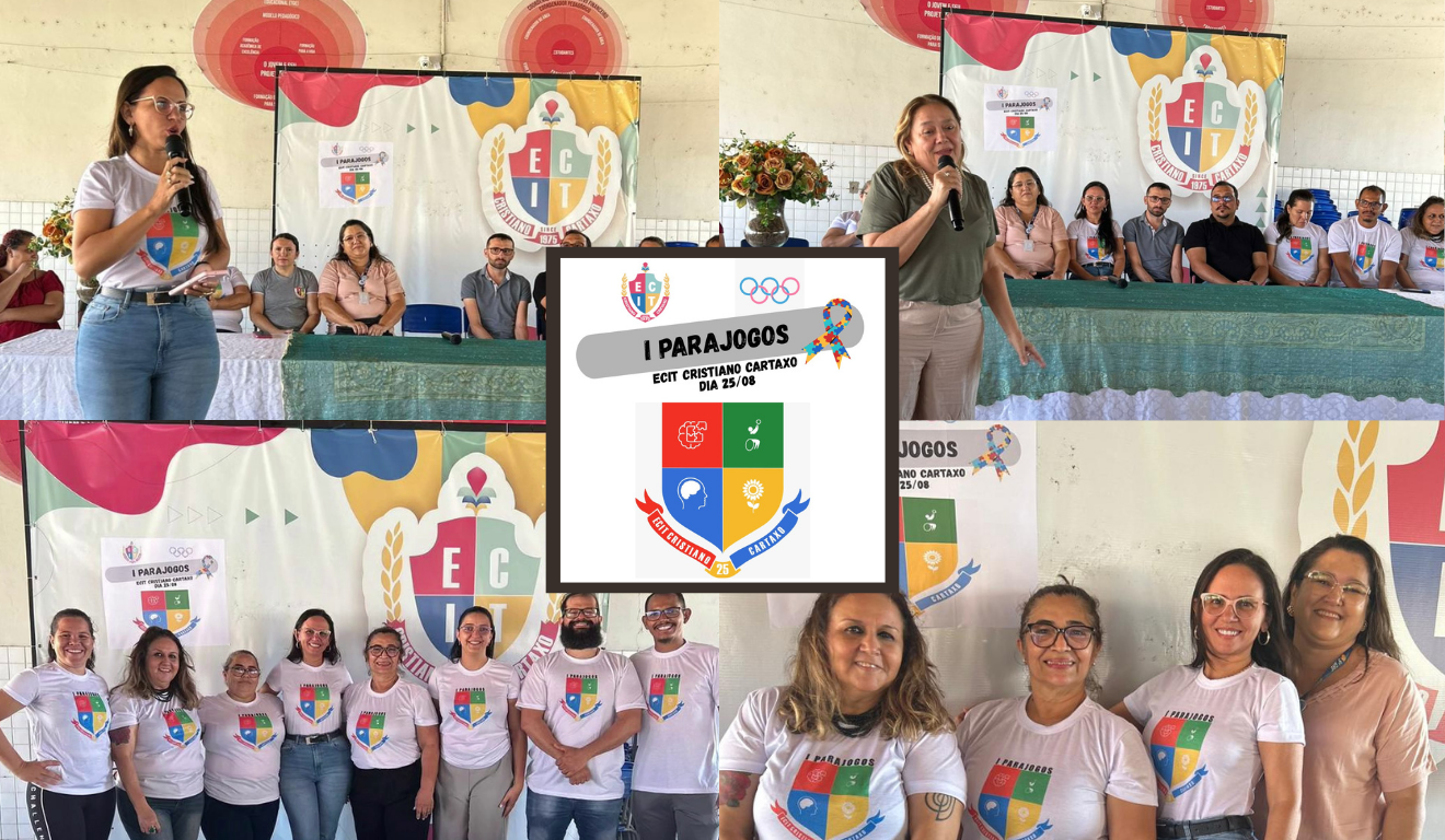 ECIT Cristiano Cartaxo da Cidade de Cajazeiras-PB realiza o 1º "ParaJogos" valorizando inclusão e protagonismo estudantil