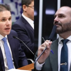 Hugo Motta descarta permissão para Eduardo Bolsonaro manter mandato nos EUA