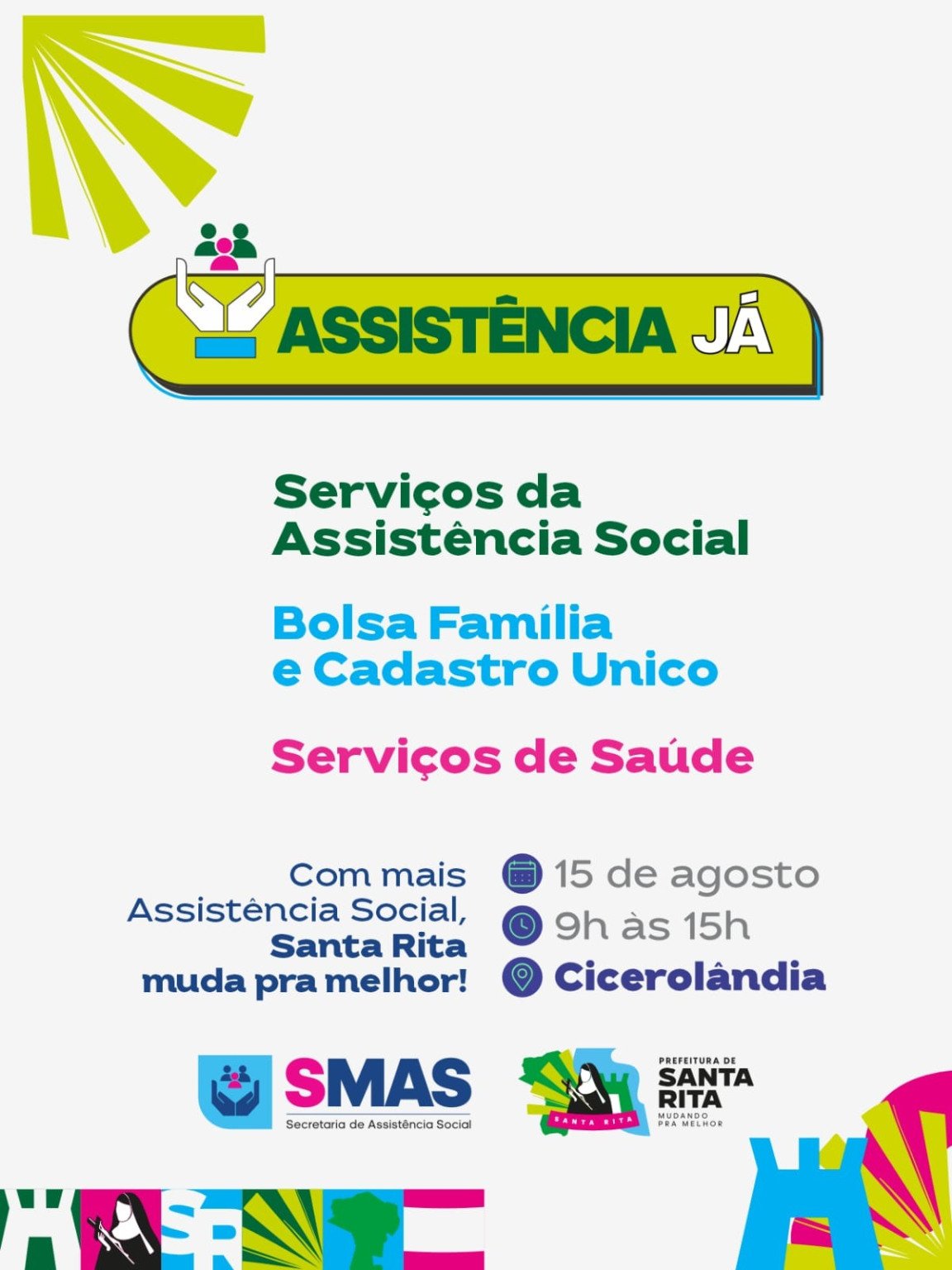 Prefeitura de Santa Rita inicia projeto "Assistência Já", com serviços na Zona Rural