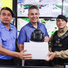 Prefeito André Coutinho reforça segurança em Cabedelo com novas viaturas e câmeras inteligentes