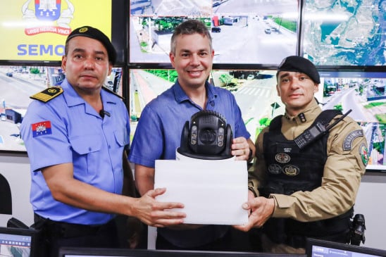 Prefeito André Coutinho reforça segurança em Cabedelo com novas viaturas e câmeras inteligentes