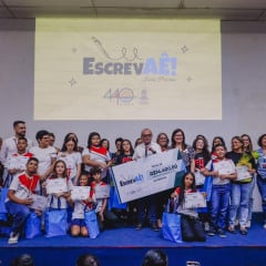 Cícero Lucena reforça valorização da arte e literatura entre alunos na premiação do ‘EscrevAÊ! João Pessoa’