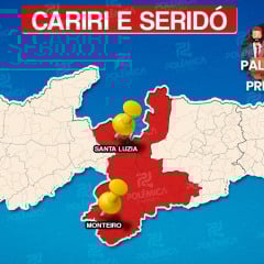 PALANQUE DO PREFEITO: Dos 44 gestores do Cariri e Seridó, Lucas tem um Prefeito a mais que Efraim, enquanto João lidera com 31 e Veneziano é segundo no Senado