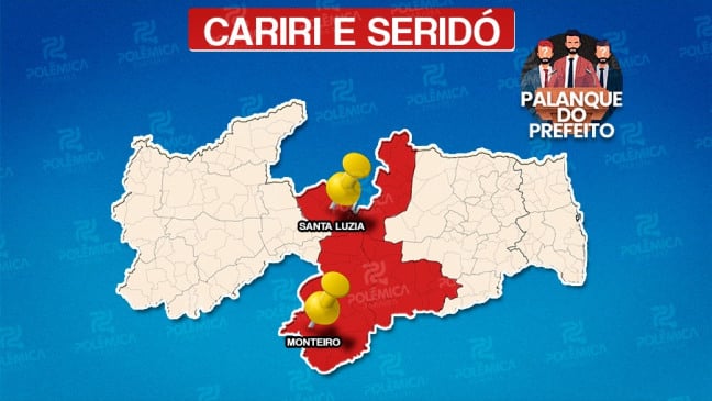 PALANQUE DO PREFEITO: Dos 44 gestores do Cariri e Seridó, Lucas tem um Prefeito a mais que Efraim, enquanto João lidera com 31 e Veneziano é segundo no Senado