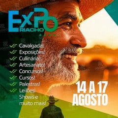 Expo Riacho 2025 terá cavalgada, torneio leiteiro e exposição de animais em Riacho dos Cavalos