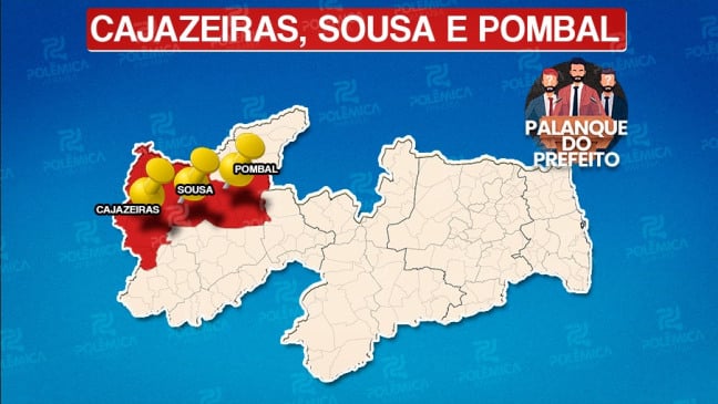 PALANQUE DO PREFEITO: Lucas é o único nome lembrado na região de Cajazeiras, Sousa e Pombal, enquanto João lidera a primeira vaga ao Senado, com Nabor na frente pela segunda