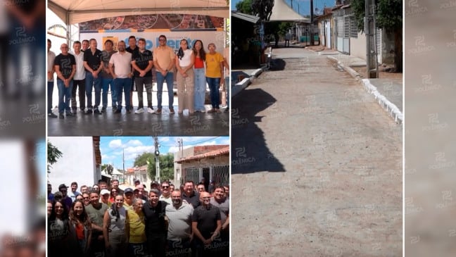 Pavimentação da “Ruinha” é concluída em São Bento