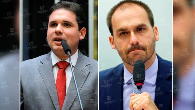 “Não concordamos com esse tipo de atitude”, diz Hugo Motta sobre atuação de Eduardo Bolsonaro nos EUA