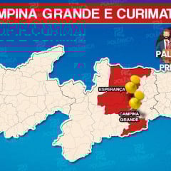 PALANQUE DO PREFEITO: Lucas é o líder isolado dentre os Prefeitos da região de Campina Grande, com João e Nabor na dianteira das duas vagas ao Senado