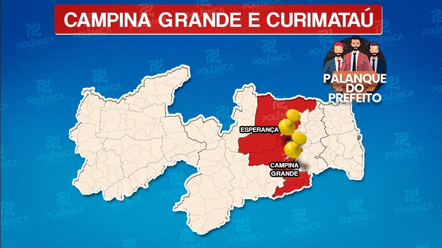 PALANQUE DO PREFEITO: Lucas é o líder isolado dentre os Prefeitos da região de Campina Grande, com João e Nabor na dianteira das duas vagas ao Senado