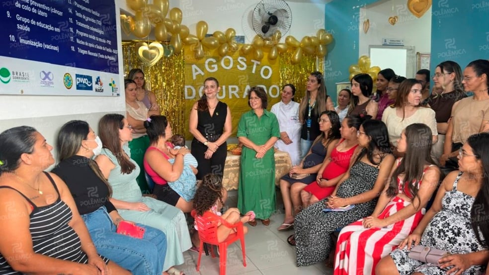 Prefeitura de Patos abre programação do Agosto Dourado durante a IV Semana do Bebê