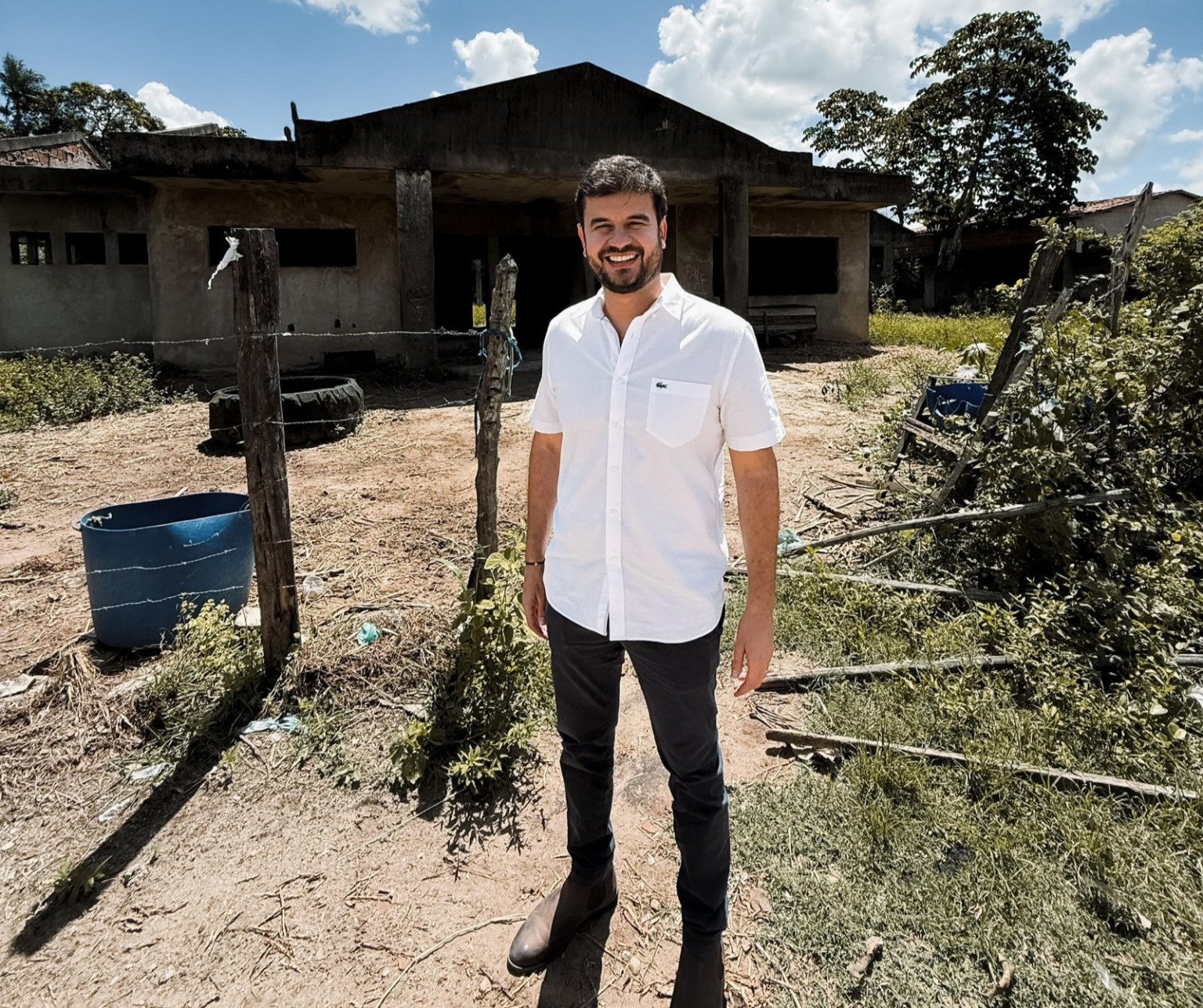 Joaquim Fernandes anuncia abertura de processo licitatório para reconstrução da creche da Rua da Areia