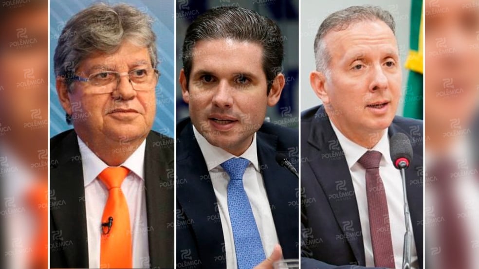 João, Hugo e Aguinaldo comandam decisões no esquema oficial - Por Nonato Guedes