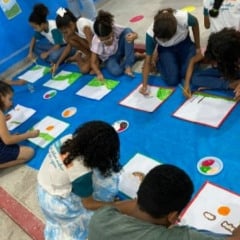 Escola Municipal Severina Helena realiza primeira Oficina de Artes e incentiva criatividade dos alunos