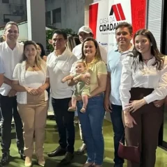 Prefeito Luiz Claudino prestigia posse de vereadores e inauguração da Casa da Cidadania em Triunfo