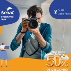Curso de Fotógrafo do CEP oferece 50% de desconto e transforma paixão em profissão