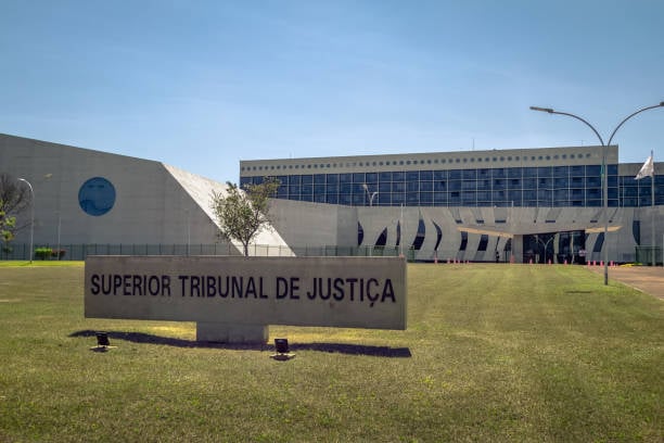 Brasilia, Brazil - Aug 24, 2018: Superior Superior Tribunal de Justica - STJ - Brasília, Distrito Federal