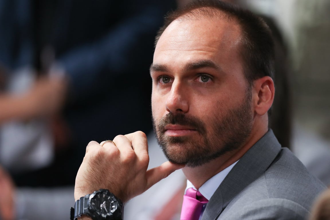 Deputado Eduardo Bolsonaro.  Foto: Lula Marques