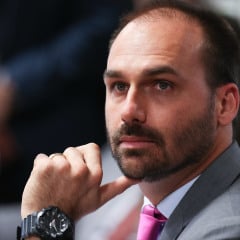 Deputado Eduardo Bolsonaro.  Foto: Lula Marques
