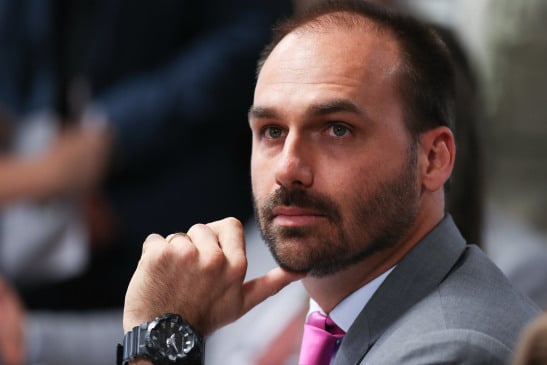 Deputado Eduardo Bolsonaro.  Foto: Lula Marques