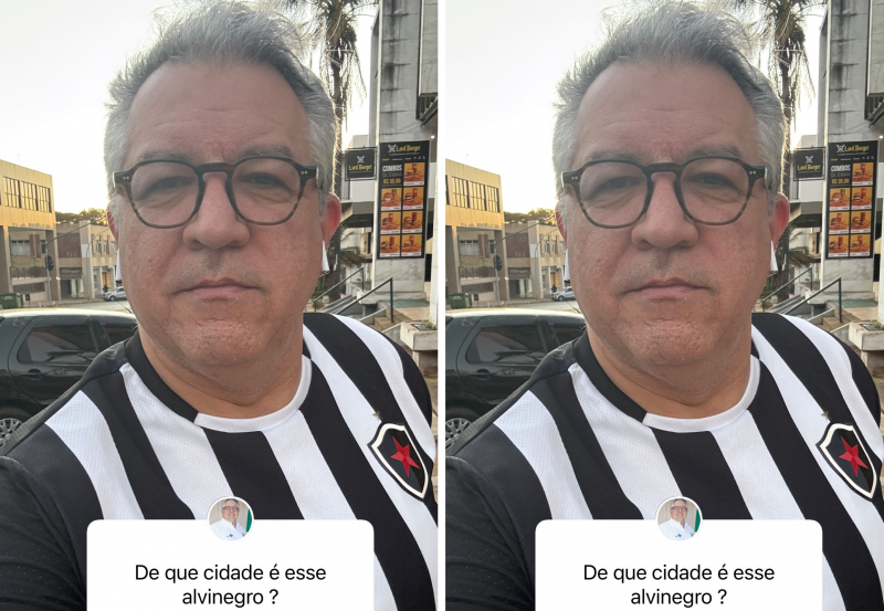 Nas redes sociais, ministro da saúde aparece vestido com a camisa do Botafogo-PB