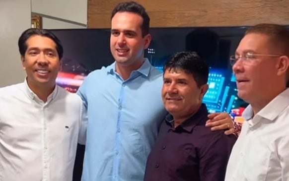 Nabor reúne 100 prefeitos e consolida aliança com Lucas Ribeiro em Cacimba de Dentro
