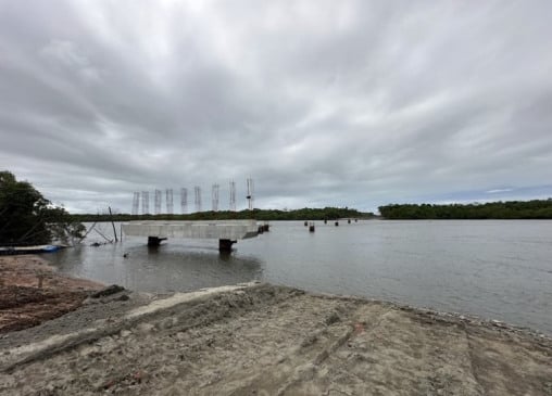 Ponte do Futuro avança em Cabedelo com conclusão da concretagem do primeiro vão
